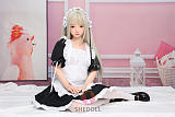 洛小夕ヘッド & 140cm A-cup  シリコン頭部+TPEボディロり系ラブドール ボディー材質など選択可能