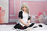 洛小夕ヘッド & 140cm A-cup  シリコン頭部+TPEボディロり系ラブドール ボディー材質など選択可能