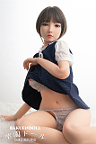 冷月ヘッド & 148cm D-cup  シリコン頭部+TPEボディロり系ラブドール ボディー材質など選択可能