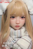 洛小乙ヘッド & 140cm A-cup  シリコン頭部+TPEボディロり系ラブドール ボディー材質など選択可能