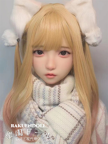 洛小乙ヘッド & 140cm A-cup  シリコン頭部+TPEボディロり系ラブドール ボディー材質など選択可能