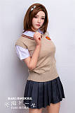蔷薇ヘッド & 158cm C-cup  シリコン頭部+TPEボディロり系ラブドール  SHEdoll