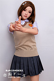 蔷薇ヘッド & 158cm C-cup  シリコン頭部+TPEボディロり系ラブドール  SHEdoll