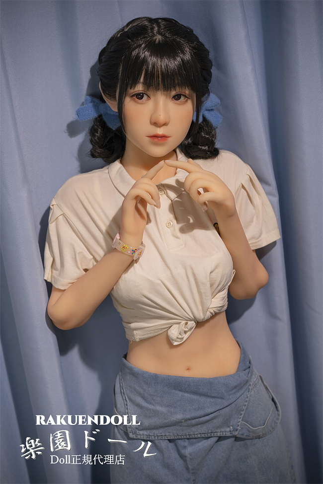 【即納・国内発送・送料込み】9ヘッド & 148cm B-cup 宣材写真通り髪の毛植毛 シリコン頭部+TPEボディ Sanmudoll