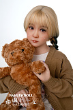 TB47（A148）ヘッド ＆ 110cm 平らボディ axbdoll tpe製ラブドール 宣材写真がリアルメイク付き