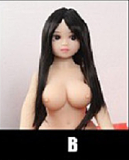 #A05 ヘッド ＆ 65cm 平ら tpeラプドール axbdoll