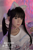 GD25ヘッド ＆ 140cm バスト中 シリコン頭部+TPEボディ axbdoll