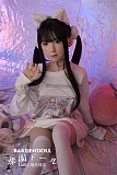 GD25ヘッド ＆ 140cm バスト中 シリコン頭部+TPEボディ axbdoll