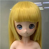 云岚 ヘッド ＆ 60cm シリコン製ドール 軽量化 1kg 小さいラブドール ミニドール Mini Doll