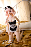 依璐璐 ヘッド ＆ 60cm シリコン製ドール 軽量化 1kg 小さいラブドール ミニドール Mini Doll