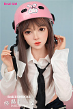 叽可ヘッド & 148cm Cカップ 口開閉機能あり シリコン頭部+TPEボディ Doll Senior