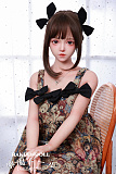朵朵ヘッド & 148cm D-cup  シリコン頭部+TPEボディロり系ラブドール ボディー材質など選択可能