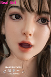 D7ヘッド & 169cm巨乳 フルシリコンドール ボディ選択可 軟質シリコン材質頭部 ラブドール マンコの挟吸機能 realgirl