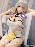 #93ヘッド ＆ 155cm H-cup TPE製ラブドール Aotume