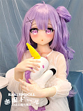 #92ヘッド ＆ 135cm AA-cup  細身タイプ  TPE製ラブドール Aotume