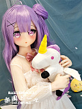 #92ヘッド ＆ 135cm AA-cup  細身タイプ  TPE製ラブドール Aotume