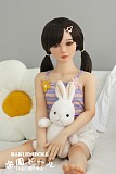 A09ヘッド ＆ 100cm 平ら TPEボディ+TPEヘッド  宣材写真がリアルメイク付き axbdoll