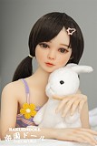 A09ヘッド ＆ 100cm 平ら TPEボディ+TPEヘッド  宣材写真がリアルメイク付き axbdoll