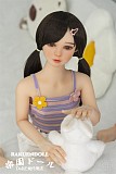 A09ヘッド ＆ 100cm 平ら TPEボディ+TPEヘッド  宣材写真がリアルメイク付き axbdoll