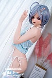 アニメ＃1ヘッド & 148cm貧乳 フルシリコン製 ボディ選択可 軟質シリコン材質頭部 ラブドール リアルな口腔構造あり realgirl