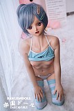 アニメ＃1ヘッド & 148cm貧乳 フルシリコン製 ボディ選択可 軟質シリコン材質頭部 ラブドール リアルな口腔構造あり realgirl