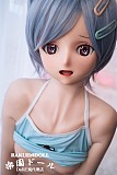 アニメ＃1ヘッド & 148cm貧乳 フルシリコン製 ボディ選択可 軟質シリコン材質頭部 ラブドール リアルな口腔構造あり realgirl
