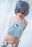 アニメ＃1ヘッド & 148cm貧乳 フルシリコン製 ボディ選択可 軟質シリコン材質頭部 ラブドール リアルな口腔構造あり realgirl