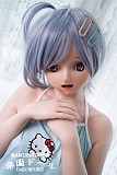 アニメ＃1ヘッド & 148cm貧乳 フルシリコン製 ボディ選択可 軟質シリコン材質頭部 ラブドール リアルな口腔構造あり realgirl