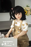 ATA01ヘッド ＆ 88cm AAカップ 平ら ロリ系等身大 TPEラブドール 宣材写真がリアルメイク付き axbdoll
