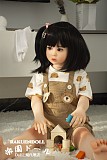 ATA01ヘッド ＆ 88cm AAカップ 平ら ロリ系等身大 TPEラブドール 宣材写真がリアルメイク付き axbdoll