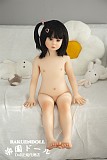 ATA01ヘッド ＆ 88cm AAカップ 平ら ロリ系等身大 TPEラブドール 宣材写真がリアルメイク付き axbdoll