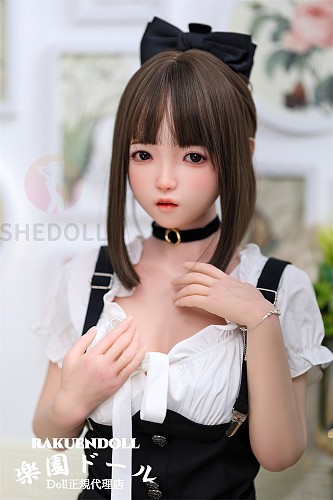 洛小乙ヘッド & 148cm D-cup  シリコン頭部+TPEボディロり系ラブドール ボディー材質など選択可能