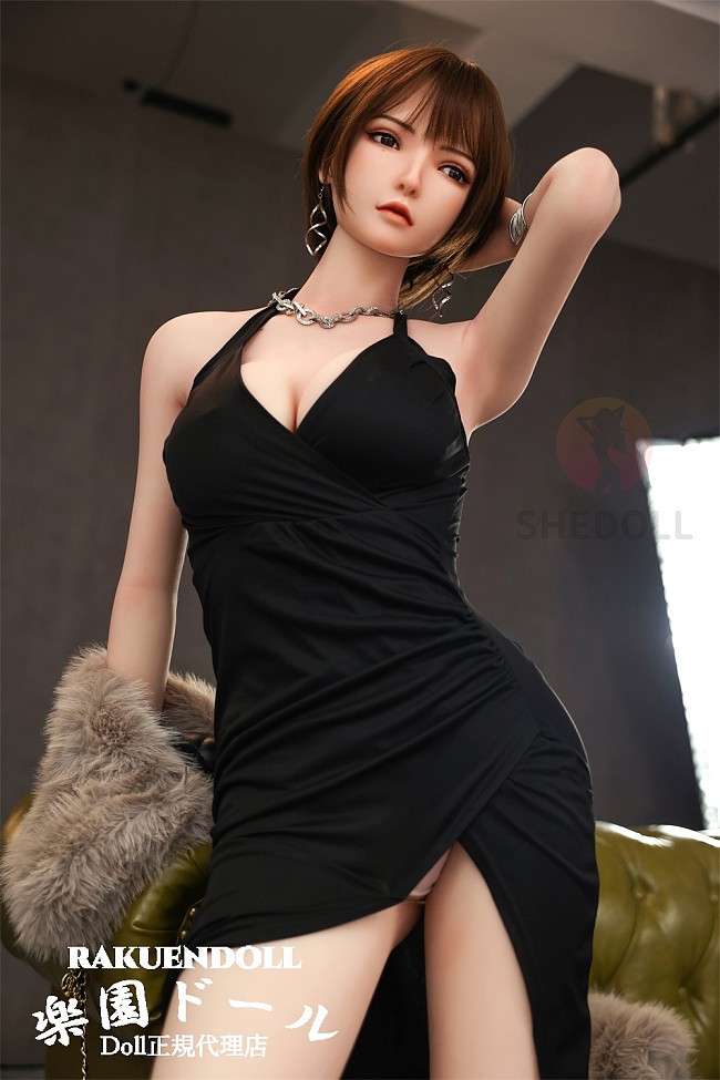 冷月ヘッド & 158cm C-cup  シリコン頭部+TPEボディロり系ラブドール  SHEdoll