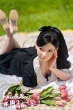 ZGE121Zヘッド ＆ 155cm C-cup シリコンドール waxdoll