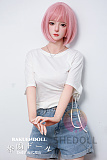 顾小雨ヘッド & 158cm C-cup ラブドール  シリコンヘッド  ボディー材質など選択可能 等身大リアルラブドール SHEDOLL