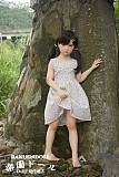 ATB03ヘッド ＆ 110cm 平らボディ axbdoll tpe製ラブドール 宣材写真がリアルメイク付き
