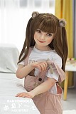 ATB21ヘッド ＆ 110cm 平らボディ axbdoll tpe製ラブドール 宣材写真がリアルメイク付き