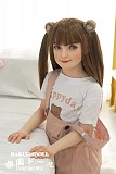 ATB21ヘッド ＆ 110cm 平らボディ axbdoll tpe製ラブドール 宣材写真がリアルメイク付き