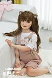 ATB21ヘッド ＆ 110cm 平らボディ axbdoll tpe製ラブドール 宣材写真がリアルメイク付き
