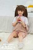 ATB21ヘッド ＆ 110cm 平らボディ axbdoll tpe製ラブドール 宣材写真がリアルメイク付き