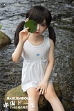 ATB58ヘッド ＆ 110cm 平らボディ axbdoll tpe製ラブドール 宣材写真がリアルメイク付き