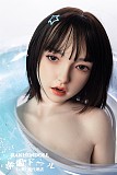 D14ヘッド & 148cm貧乳 フルシリコン製 ボディ選択可 軟質シリコン材質頭部 ラブドール マンコの挟吸機能 realgirl