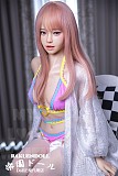美亜Mia ヘッド & 148cm B-cup  職人メイク選択可能 宣伝画像は開閉機能付きロり系ラブドールフルシリコンボディ　