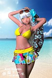 パールヘッド ＆ 155cm C-cup 宣材写真はTPEヘッド＋TPEボディ  ヘッド及びボディー材質選択可能ィ Aotume