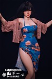 美玉ヘッド & 163cm F-cupフル シリコンドール等身大巨乳ラブドール JYdoll