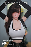 蒂法ヘッド & 163cm H-cup シリコン頭部+TPEボディ 巨乳ラブドール