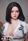 依然ヘッド & 165cm C-cup シリコンドールラブドールリアルメイク付き 太もも取り外し可能 JYdoll