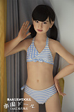 Jcutedoll 澪（ミオ）ヘッド ＆ 149cm 平ら LL団 シリコンヘッド＆tpeボディ 宣材写真がリアルメイク付きラブドール