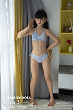 Jcutedoll 澪（ミオ）ヘッド ＆ 149cm 平ら LL団 シリコンヘッド＆tpeボディ 宣材写真がリアルメイク付きラブドール