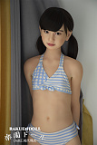 Jcutedoll 澪（ミオ）ヘッド ＆ 149cm 平ら LL団 シリコンヘッド＆tpeボディ 宣材写真がリアルメイク付きラブドール